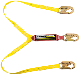 Gemtor Energy/Shock Absorber Fall Protection Lanyard 6ft Free Ship! 